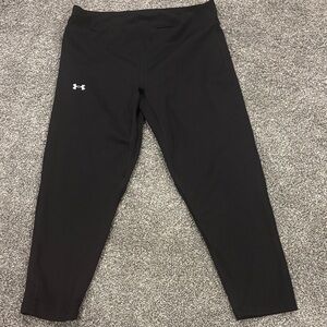 Under Armour Jet Black Athletic Leggings